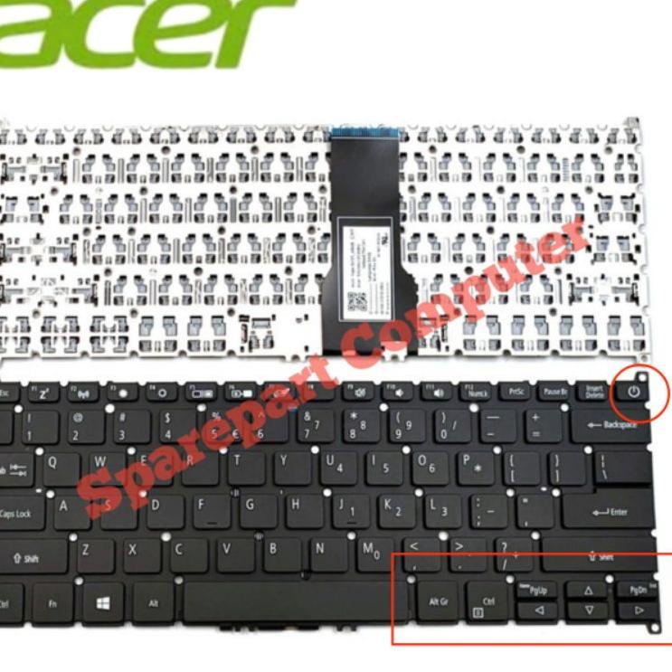 New Promote Keyboard Laptop Acer Aspire 5 A514-53 A514-52G A514-54 A514-54G Series ON / OF
