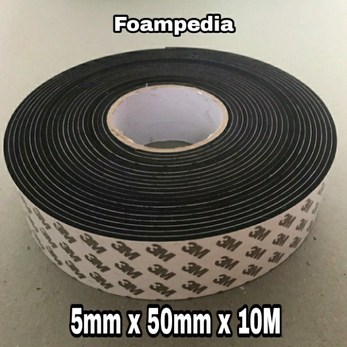 

Terlaris Single Foam Tape 3M Uk. 5Mm X 50Mm X 10M