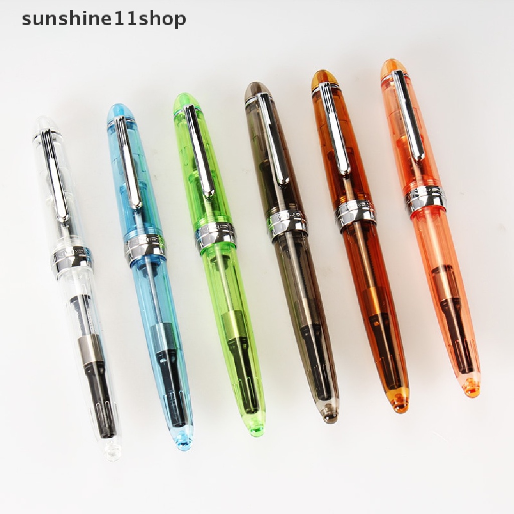 Sho 12warna Untuk Pilih 0.5mm Pulpen Tinta Berkualitas Tinggi Lucu Fountain Pen Untuk Wrig Sekolah Dan Kantor Wrig Alat Tulis N