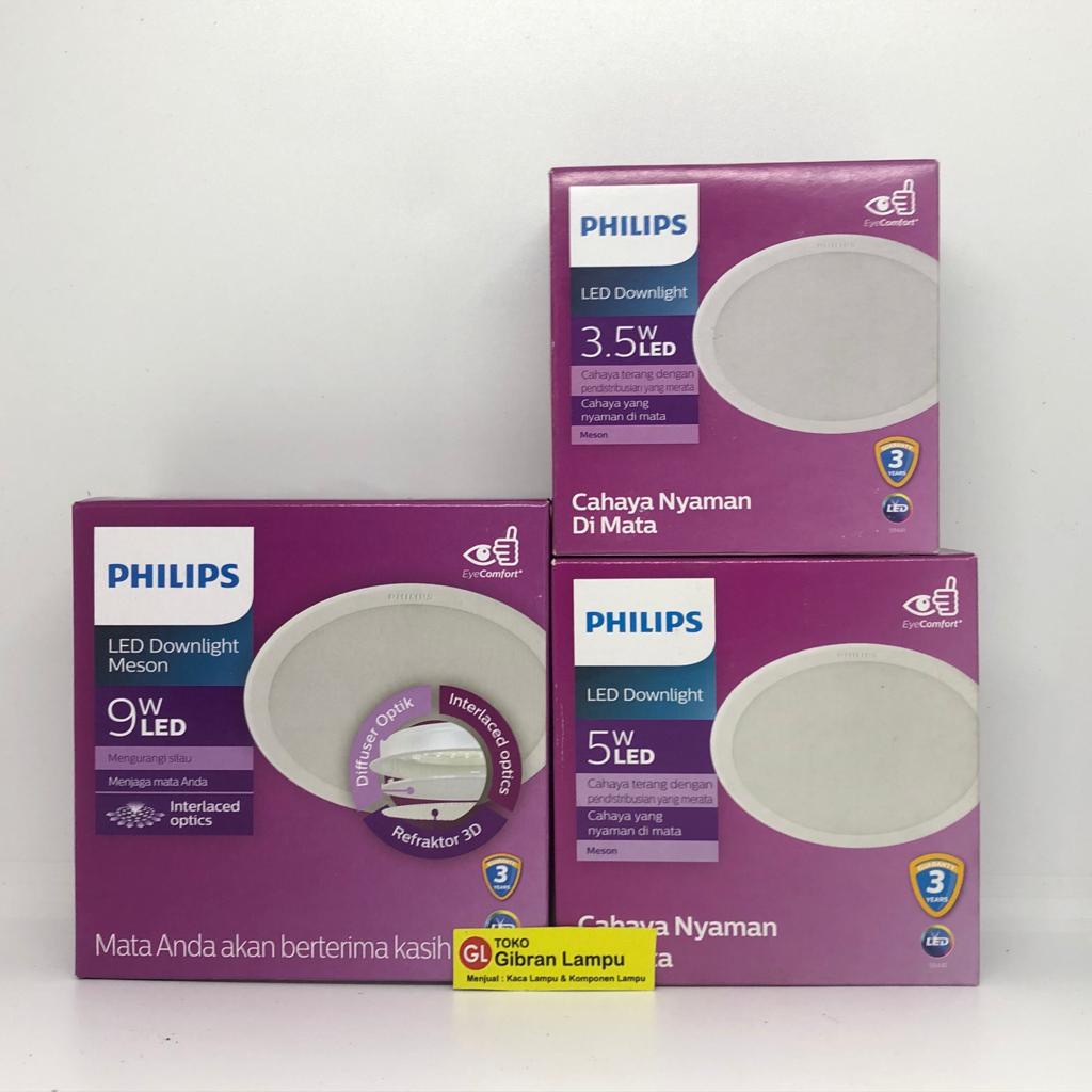 Lampu LED Downlight Panel Philips Meson - LED Plafon IB Philips All Varian Watt