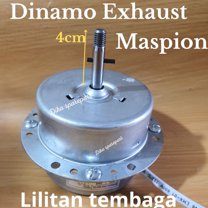 Dinamo Exhaust kipas angin maspion lilitan tembaga