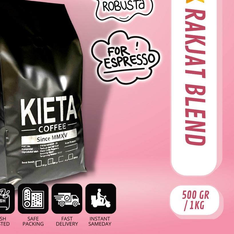 

♩ Biji Kopi Rakjat Espresso Blend 1kg ➳