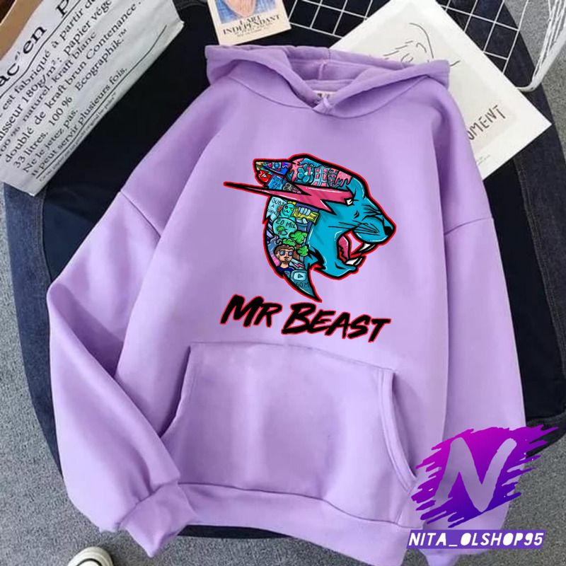 hoodie anak mr beast