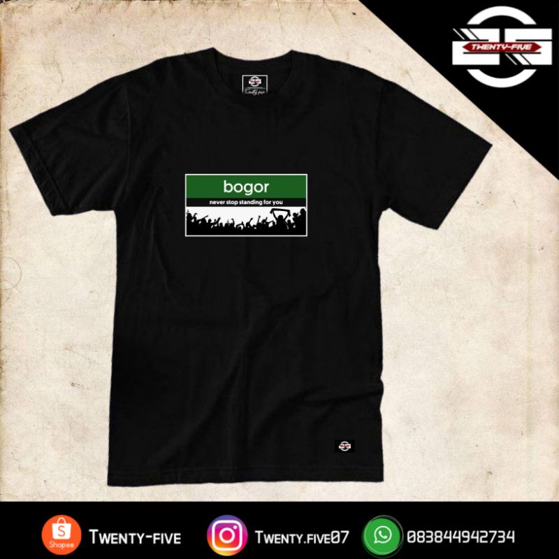 T-shirt bogor casual | kaos persikabo bogor | baju bogor casual