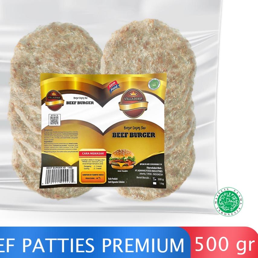 

☜ Villef Patties Premium - 500 gr ➲