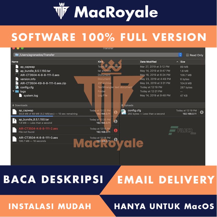 [MacOS] Transfer Full Version Lifetime Full Garansi