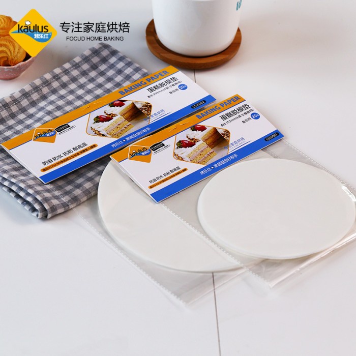 Kertas Baking Round Baking Paper Kertas Alas Baking Bulat Anti Lengket Isi 20Lembar