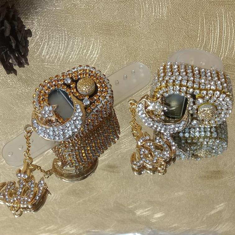 [ART. 105666] Tasbih Digital Diamond Swarovski LED Tasbih Digital Blink-Blink Tasbih Digital Cantik