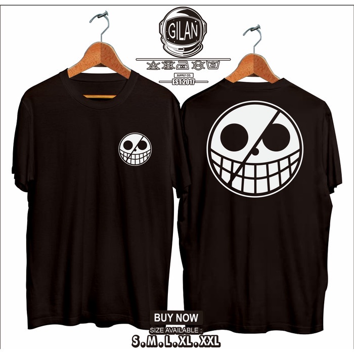 Kaos Baju Donquixote Doflamingo Anime One Piece Luffy - Gilan Cloth - S
