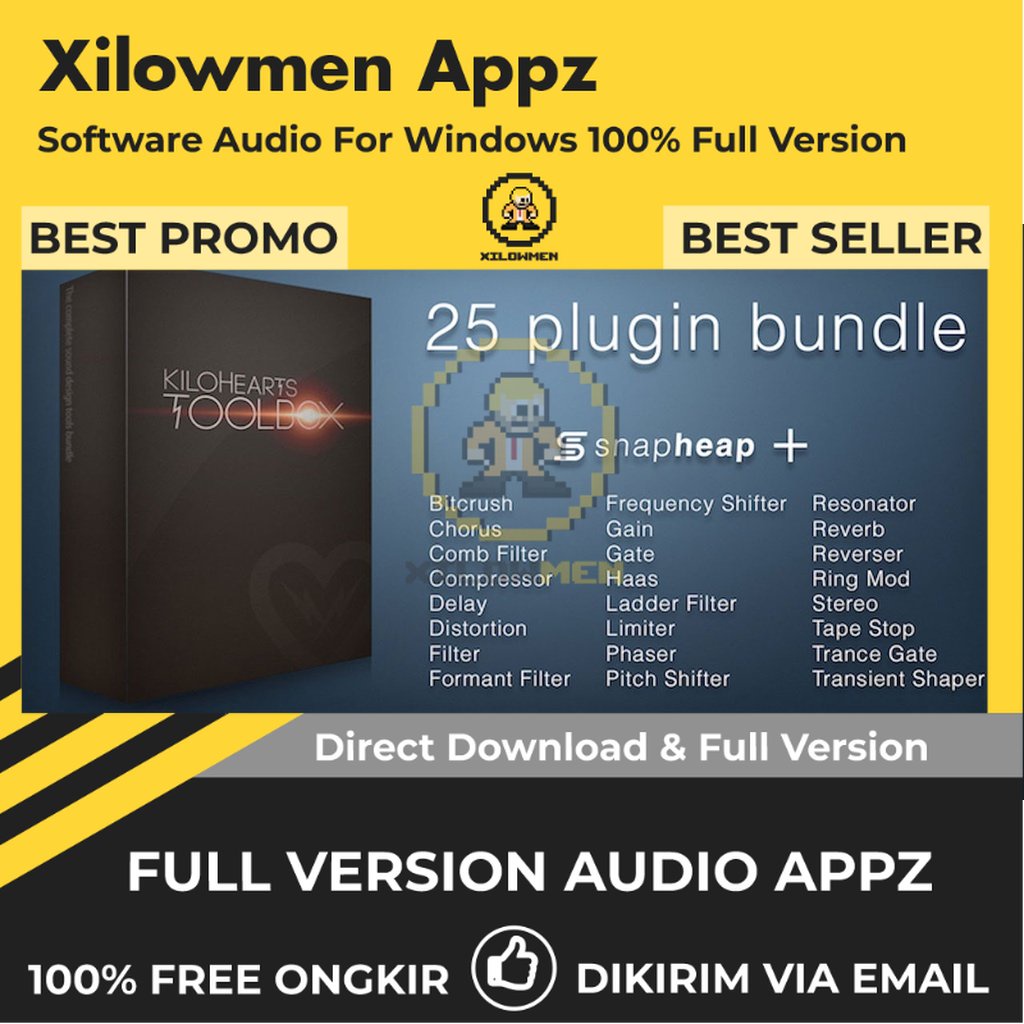 [Full Version] kiloHearts Toolbox Ultimate Pro Lifetime Audio Software WIN OS