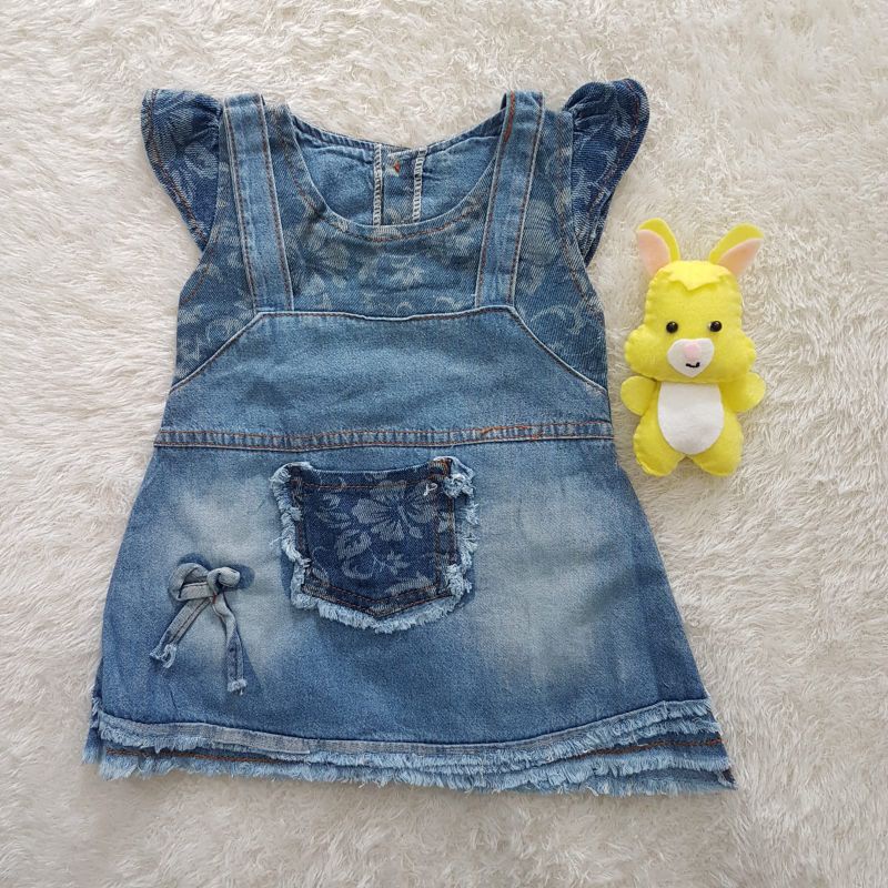 Dress Bayi Bunny jeans