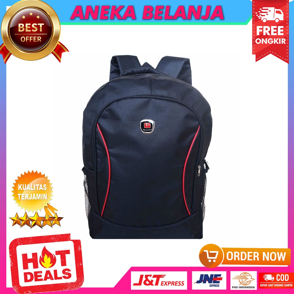 Tas Pria Hitam Kecil Salsa Backpack Souvenir Kuliah Seminar Kerja