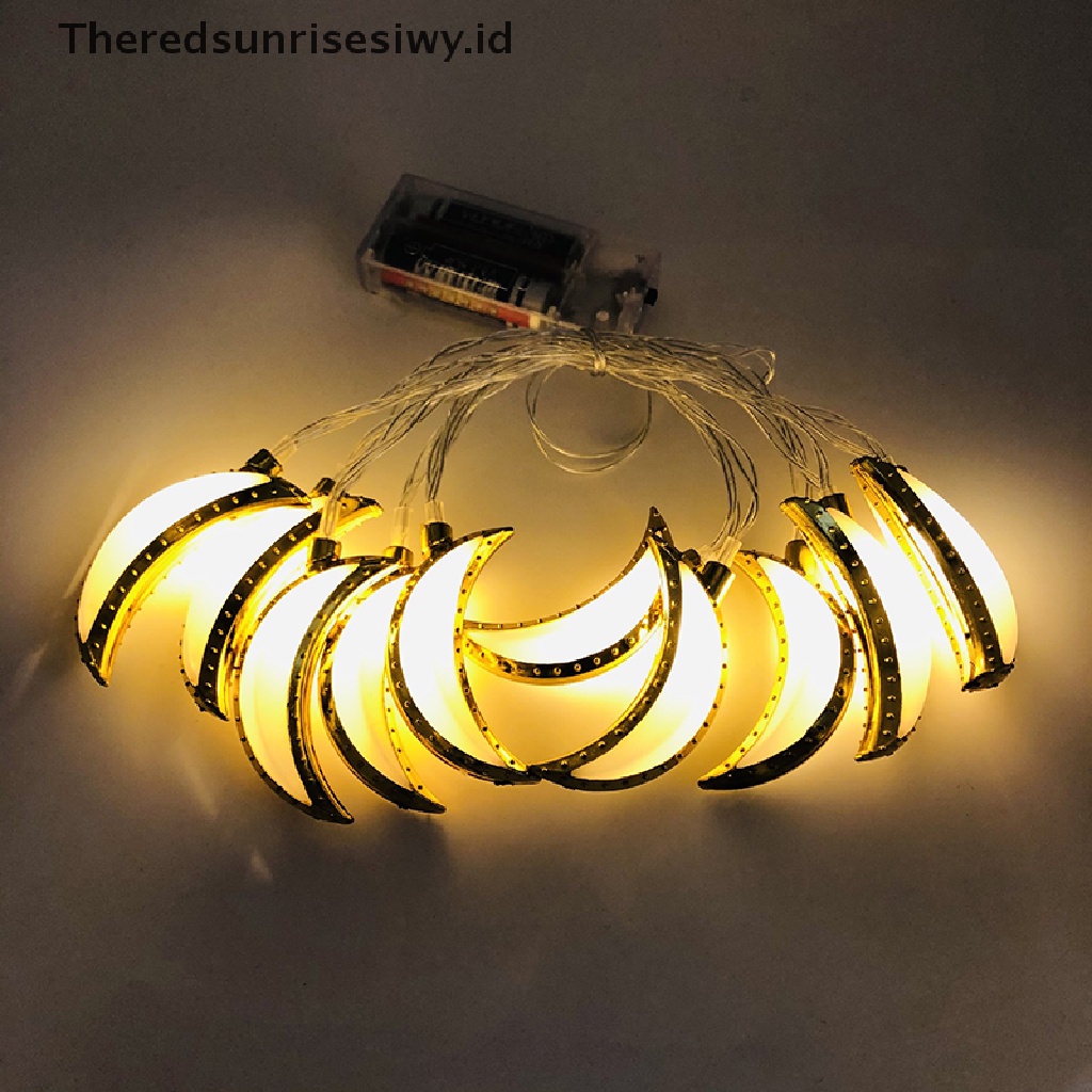 # Baju Lebaran # Lampu String Led Pesta Idul Fitri Eid Mubarak Ramadhan Kareem Decor Led Light~