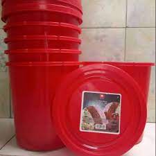 [READY] EMBER BOX ES KRIM 8-LITER WARNA WARNI BULAT DAN KOTAK