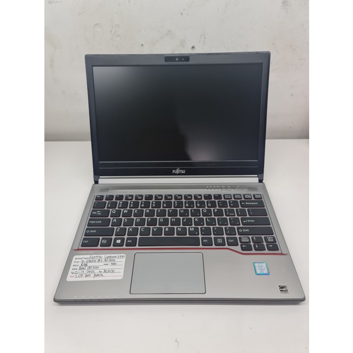 Laptop Fujitsu LifeBook E736 Ci5 Gen6 Ram 8GB 500GB  S_N_COMP