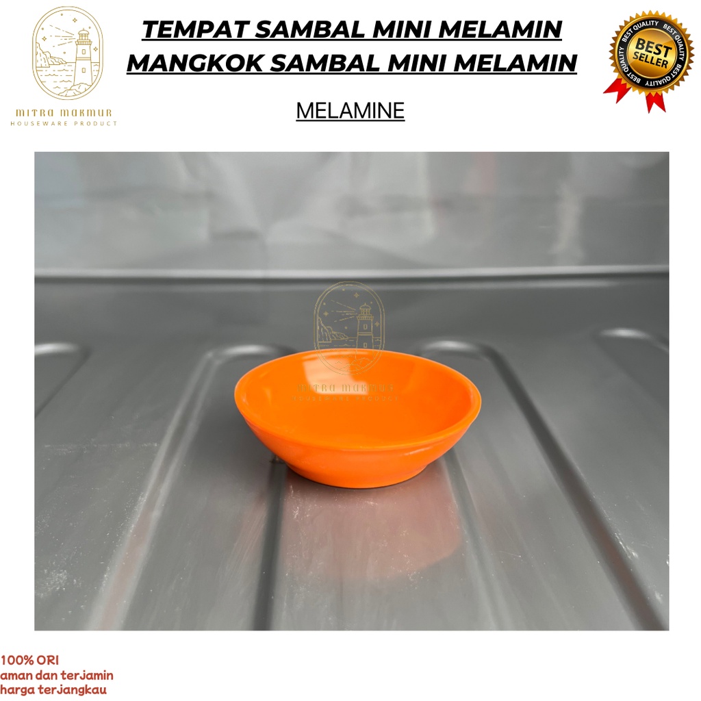 NEW!! TEMPAT SAMBAL MINI KOTAK DAN BULAT / WADAH SAMBAL SAOS KECAP / MANGKOK SAMBAL MELAMIN