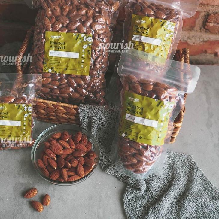 

☞ Almond Panggang Original (Roasted Almond Plain) 1kg ➨