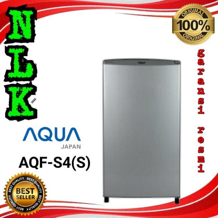 Freezer AQUA JAPAN AQF-S4(S) 4 - 5RAK lemari es pembeku es batu kulkas