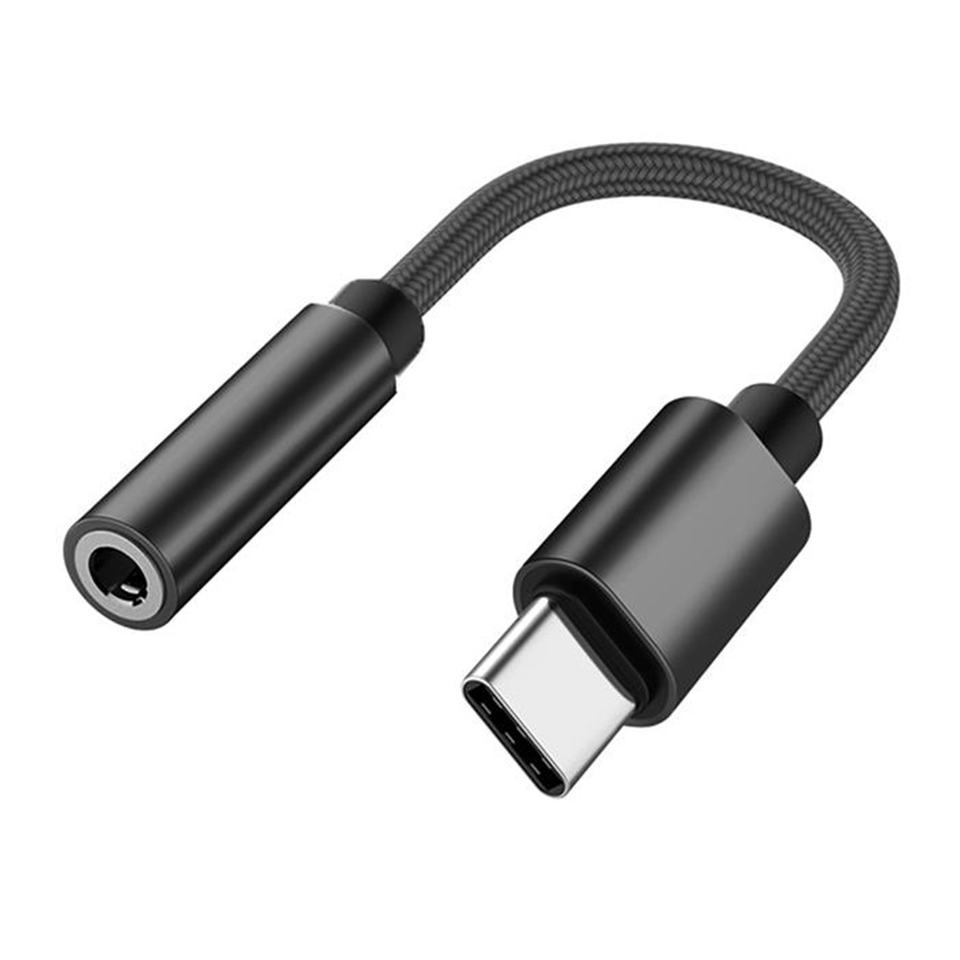 Converter Adapter Type C to Aux 3.5mm Female Jack Audio High Quality