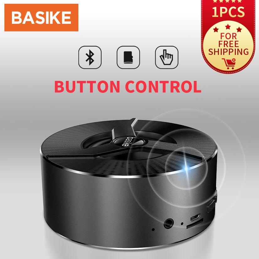 oqf-02 BASIKE speaker bluetooth aktif Portable Mini HiFi Wireless Stereo bass polytron karaoke Kecil original Model Terbaru