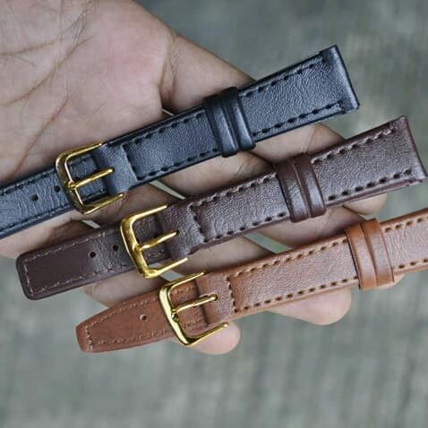 STRAP TALI JAM Tangan kulit tali alba STRAP TALI JAM TANGAN UNIVERSAL BISA UNTUK SEMUA JENIS JAM