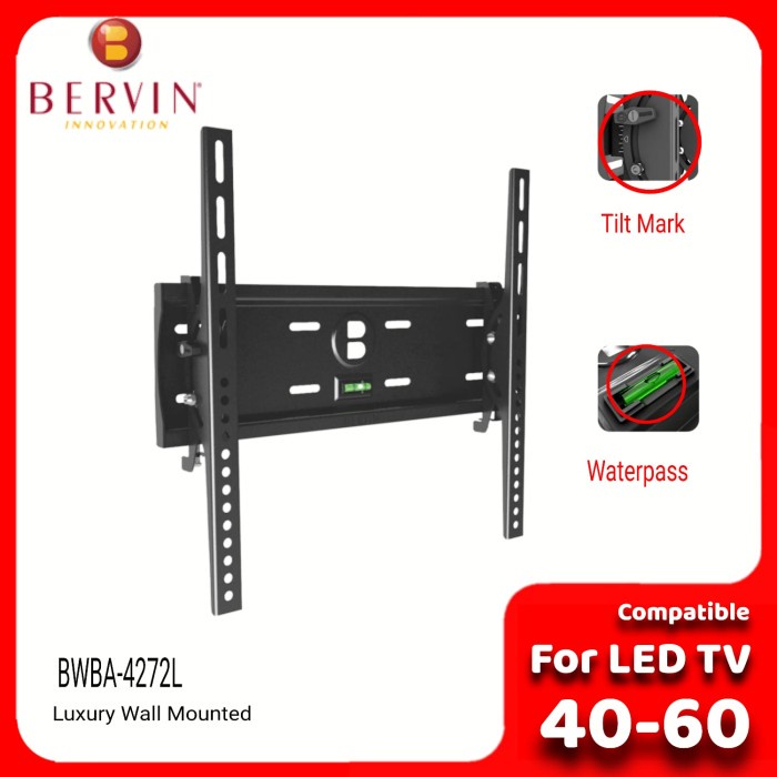 Bracket Tv Bervin 40-60 Inch / Breket Tv Bervin 40-60 Inch ( Import ) Murah