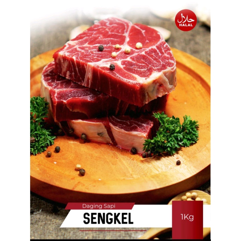 

Daging Sapi Aust Beef Shank / Daging Sapi Sengkel utk Semur, Rendang 1 Kg