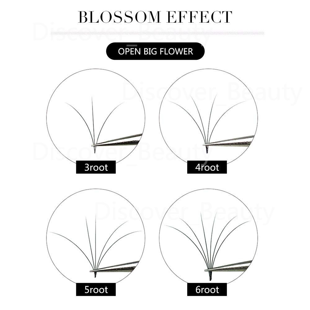 Yelix Bloom Russian Volume Eyelashes Super Volume Natural Thick Graft False Eyelashes