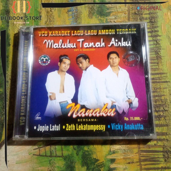 ORIGINAL - VCD karaoke Maluku tanah airku