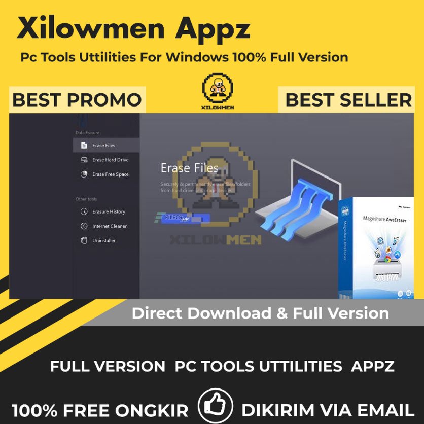 [Full Version] Magoshare AweEraser Enterprise Pro PC Tools Software Utilities Lifetime Win OS
