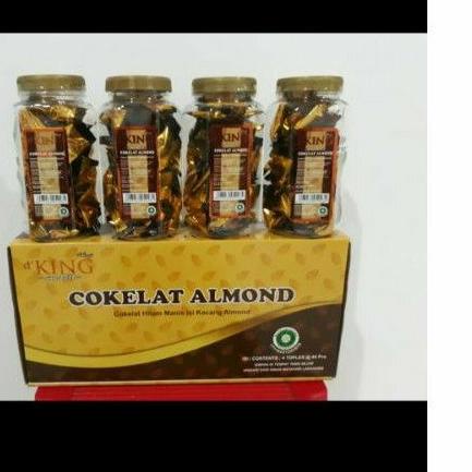 

✼ coklat almond Bonibol per dus isi 4 toples ✵