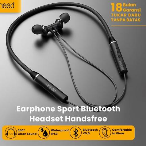 ◌ UNEED Earphone Sport Bluetooth Headset Handsfree - UEP511 ▲