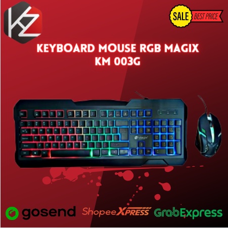 Keyboard Mouse RGB Magix KM 003G