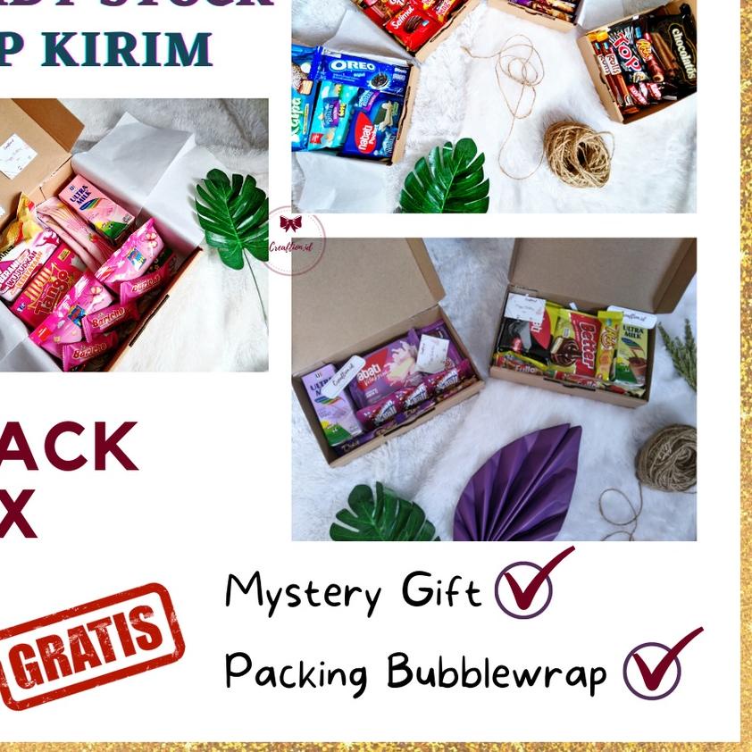 

♣ SNACK BOX (READY SIAP KIRIM) HADIAH ULTAH/WISUDA/ANNIVERSARY by ✤