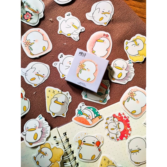 

STICKER PAPER DUCK untuk Journal/Scrapbook