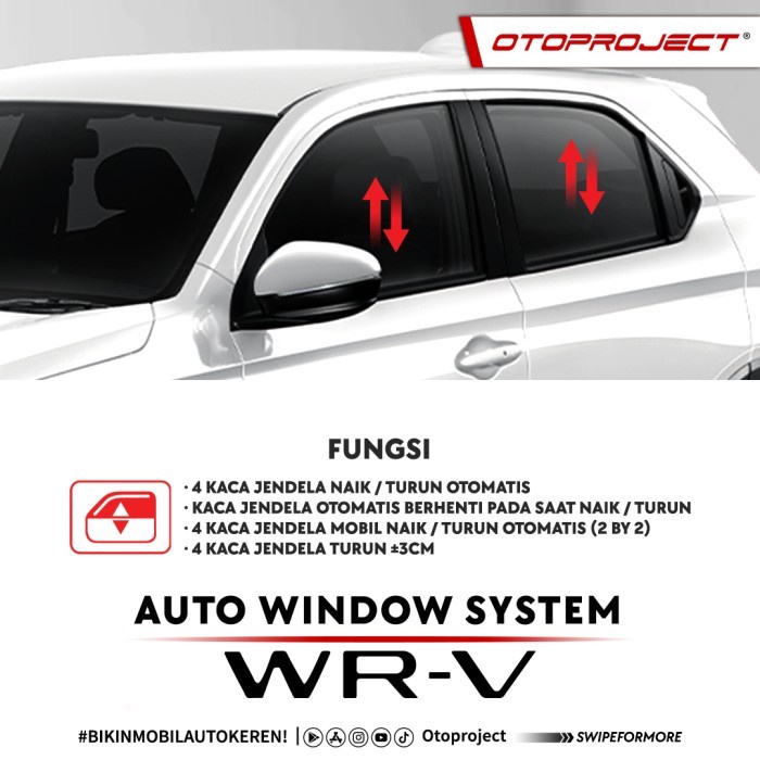 OTOPROJECT Auto Window System With Folding Mirror WRV 2023