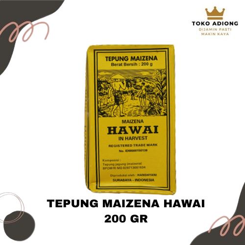 

HAWAI - TEPUNG MAIZENA IN HARVEST 200 g