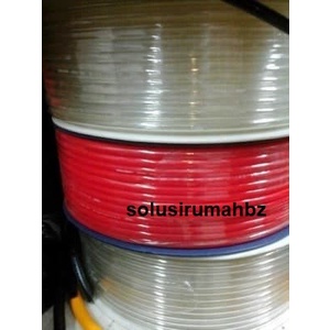 permeter Selang pu OD 8mm x id 5mm PollyUrethane Ukuran 8x5 8 or 5 mm