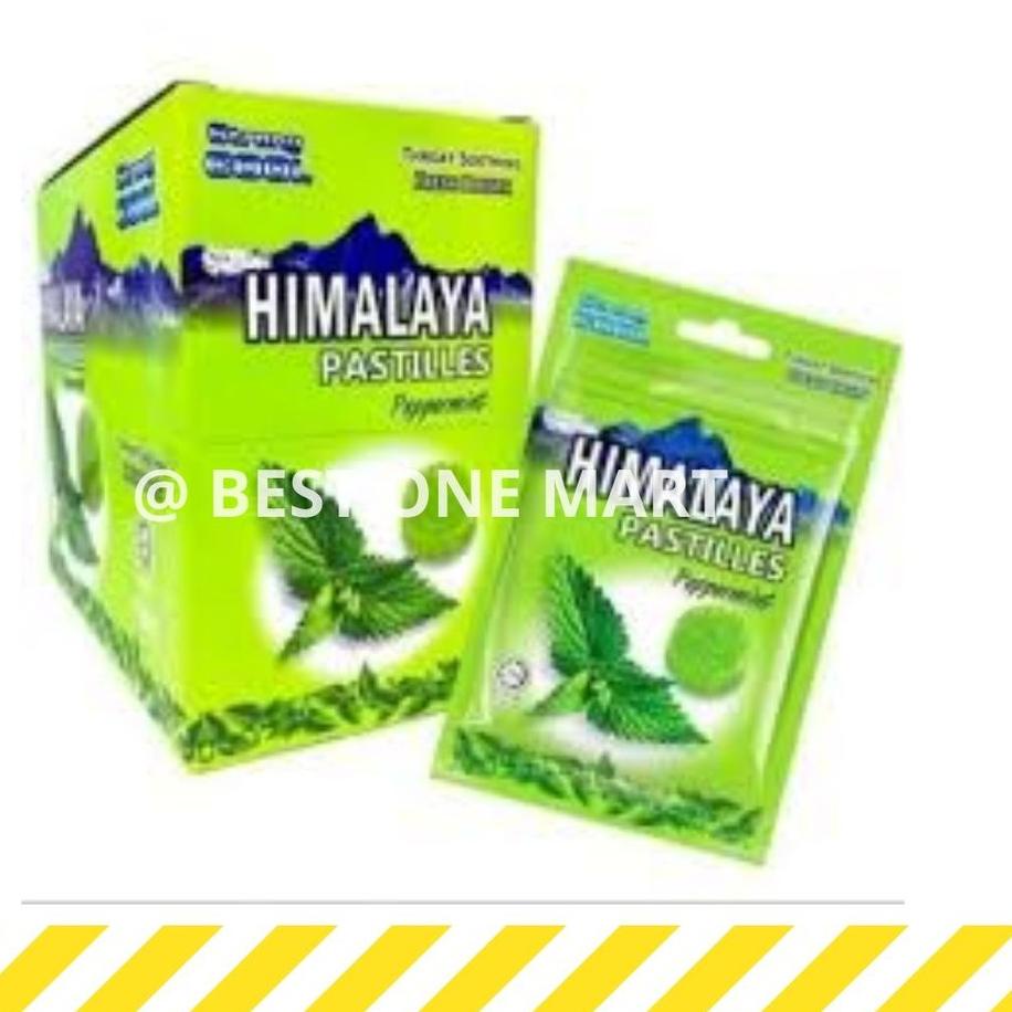 

➮ Himalaya Pastilles Peppermint / Permen Mint Himalayan Pastiles Isi 12 ❁