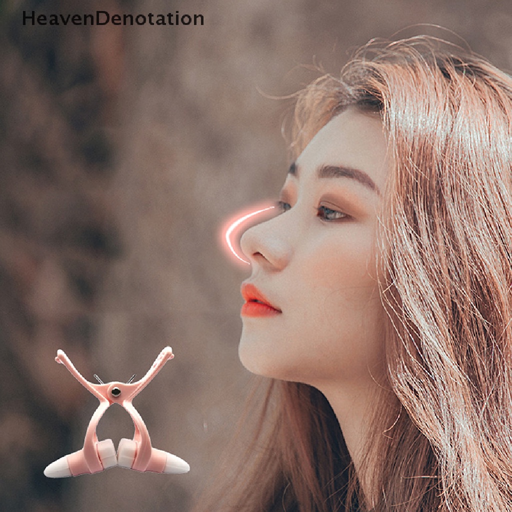 [HeavenDenotation] Nose Up Lifg Shaping Shaper Orthotics Clip Beauty Hidung Hidung Hidung Atas Klip Korektor HDV