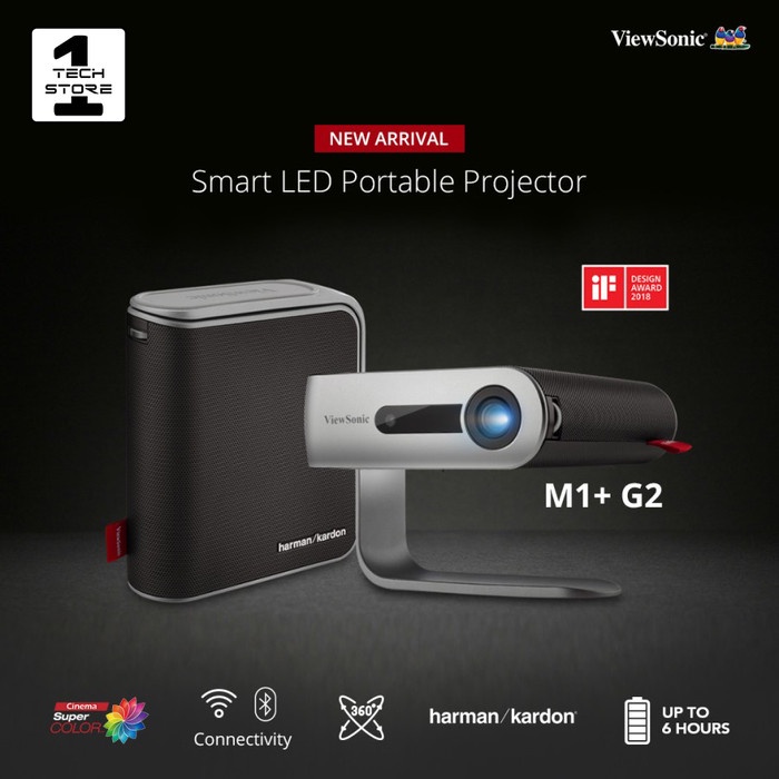 

[[JNT COD]] Projector Portable ViewSonic M1+ Plus |WiFi|Bluetooth|Harman Kardon