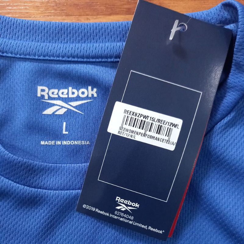 Kaos Reebok Ree Women Performan Cetee