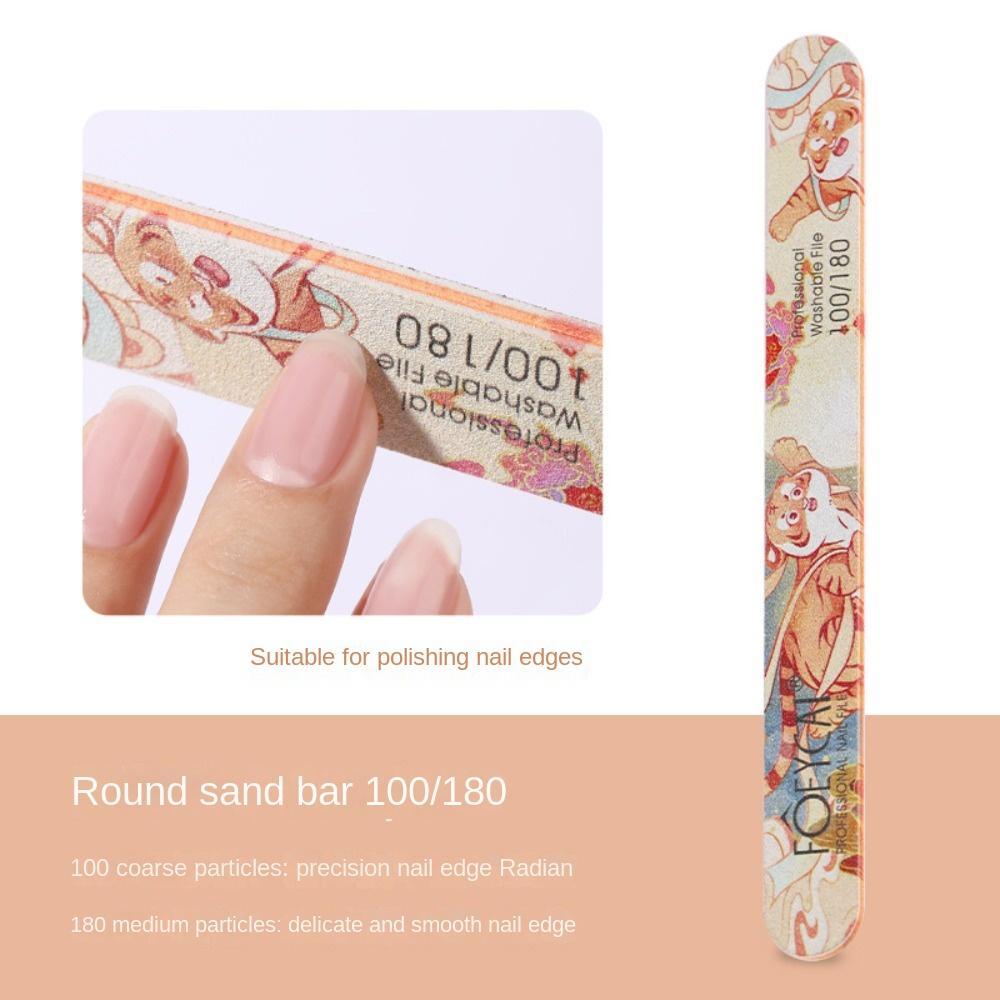 Mxbeauty Kikir Kuku Profesional Kartun Pedicure Smoothing Gel Buffing Alat Perawatan Kuku Cartoon Nail Files