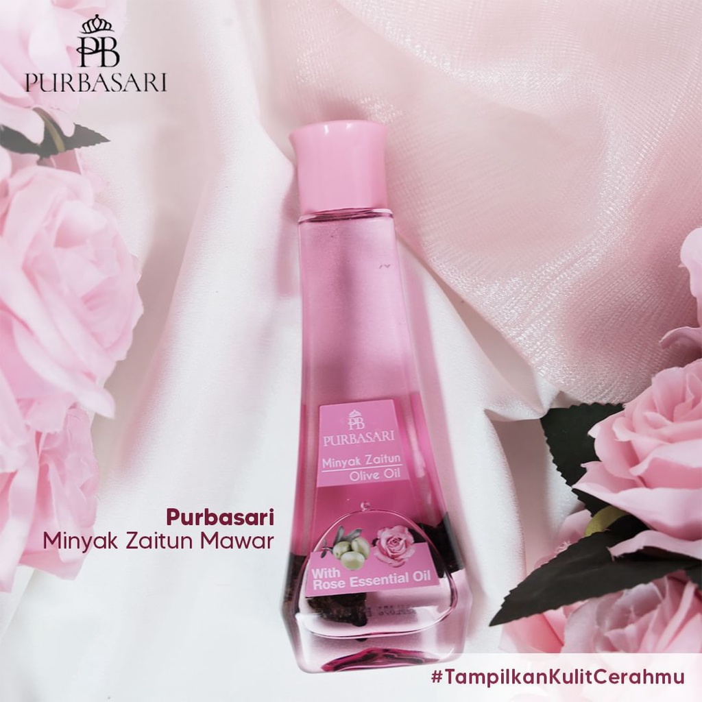 ★ BB ★ Purbasari Minyak Zaitun Mawar 150ml - Rose Essential Oil