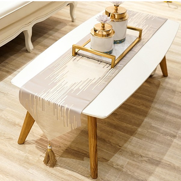 Taplakku Table Runner Luxury Gold Nordic Taplak Meja Panjang Tengah Alas Meja