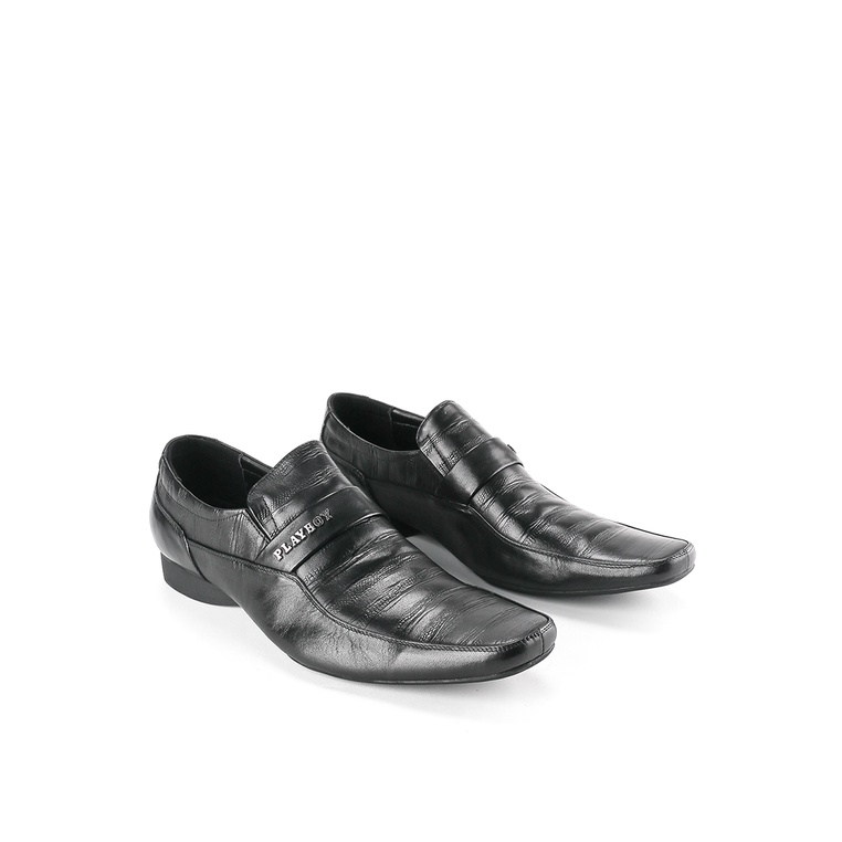 Playboy Sepatu Boots Pria Jevanka ( Slip On ) In Black