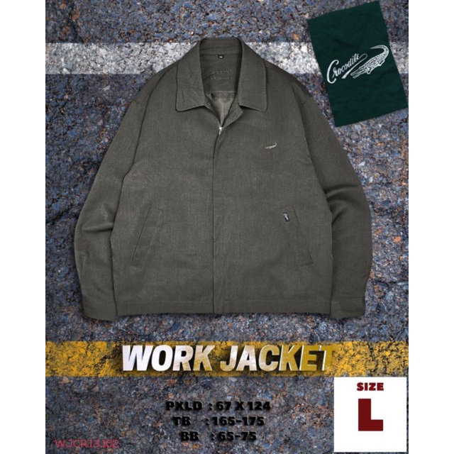 crocodile work jacket