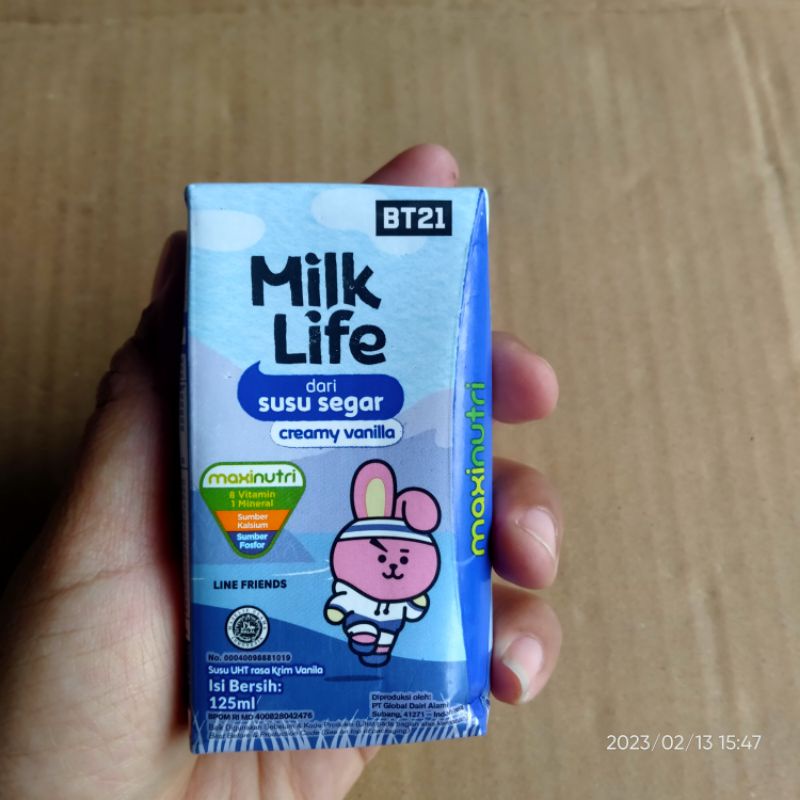 

Susu UHT Milk life Bt21