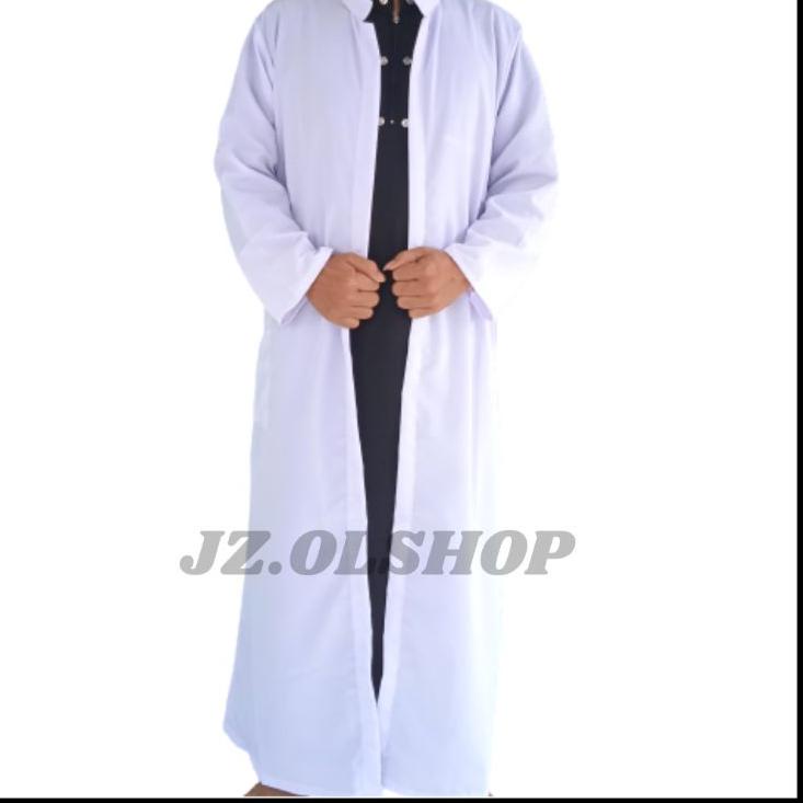 (COD)  Jubah Habib/Jubah Luaran/Jubah Belah Pria/Jubah Imamah  ✔
