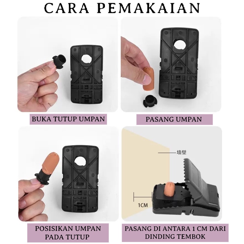 [IZUNA] PERANGKAP TIKUS POLOS SUPER STRONG/JEBAKAN TIKUS DOUBLE SRPING / PEMBASMI TIKUS / TIKUS